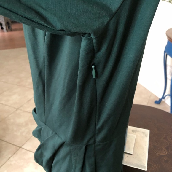 NWT THEENKOLN One Shoulder Cutout Ruched Cocktail Wedding Bodycon Dress L - Picture 10 of 10